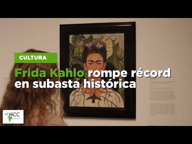 Frida Kahlo rompe récord en subasta histórica