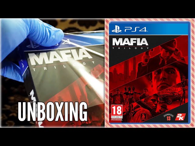 Mafia Trilogy (PS4) - Unboxing 