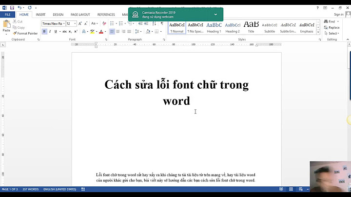 Cách ẩn sửa lỗi phông chữ trong word năm 2024