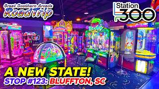 Station 300 arcade tour (Bluffton SC), March 2026 new 4K full walkthrough [RoadTrip Ep. 123]