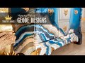 How to Hand Paint a Geode Agate Design on Furniture LIVE (Part 3 of 3) | Tracey's Fancy