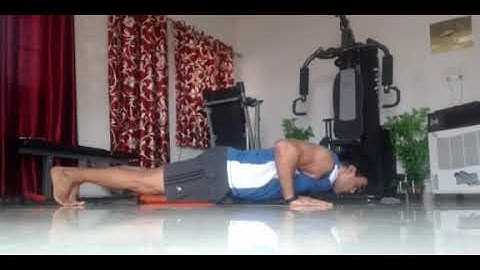 Front kick through pushups..