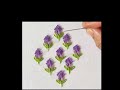 All over Beautiful summer embroidery for biggners | hand embroidery Design