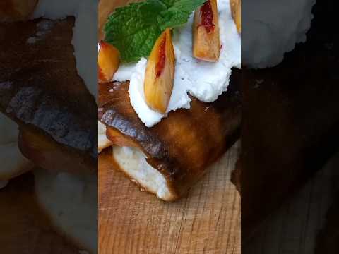 Персиковый рулет