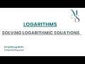 CRACK IGCSE Add Maths 0606: Logarithmic Equations MASTERED!
