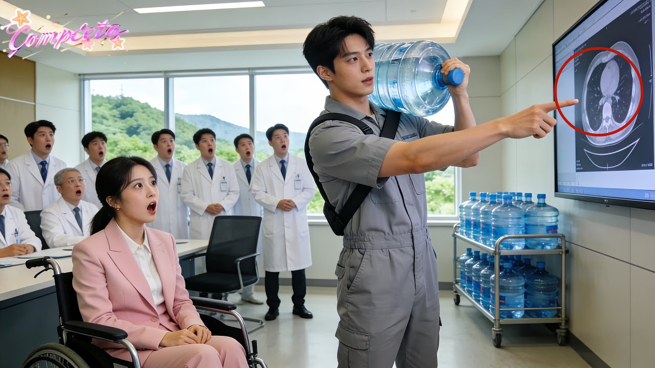 Todos Médicos Desistiram Da Perna Da CEO—Até Que Entregador De Água Diz 1 Frase & Cura! Chocante!