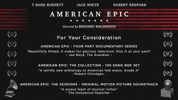 American Epic - For Your Consideration