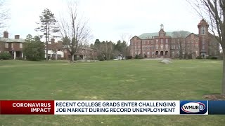 Recent college grads enter challenging job market during record unemployment