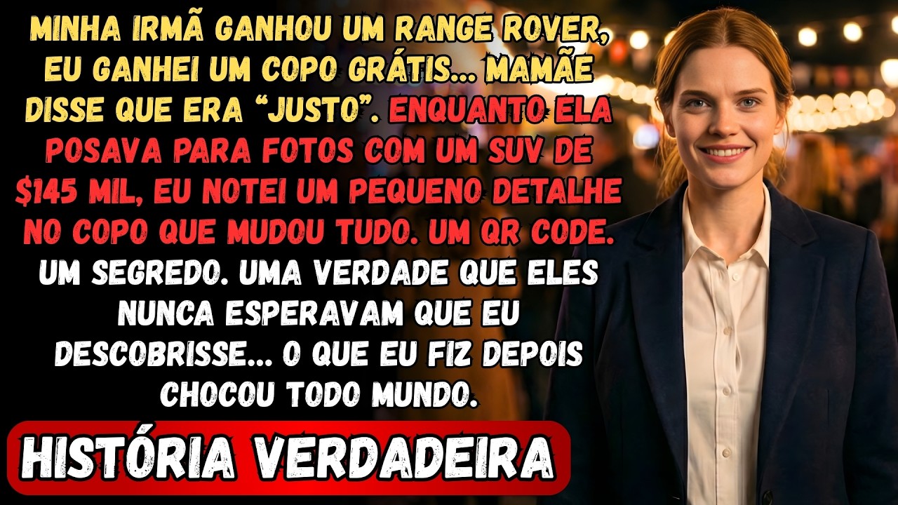 Minha Irmã Ganhou Um Range Rover, Eu Ganhei Um Copo Grátis… Mamãe Ficou Louca Quando Eu...