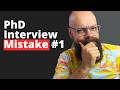 PhD Interviews Aren't What You Think They Are