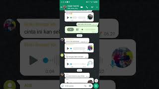 Nyanyi Bareng Di Grup Whatsapp  Part 1