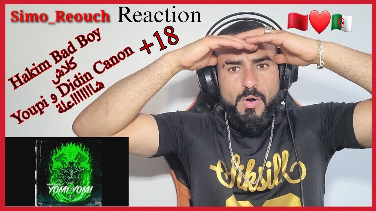 Hakim Bad Boy - YOMI YOMI 2 (Official Audio) Reaction🔥 نااار يا حكيم كلاش ديدين كانون + يوبي+ نيمار