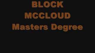 Block Mccloud - Masters Degree