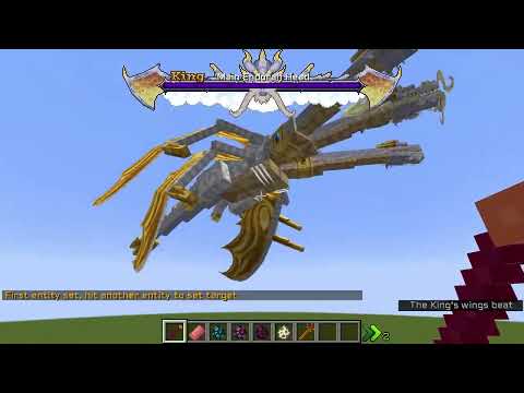 (REQUESTED!) Dagonzilla and Endorah vs The King (Antarchy) - Minecraft Java