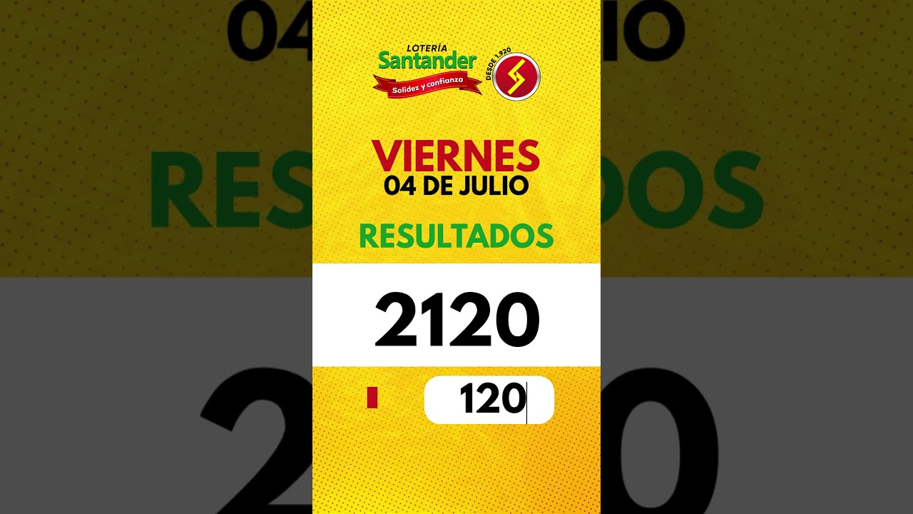 RESULTADO LOTERIA 04 DE JULIO DE 2025 | LOTERÍA SANTANDER | LOTERÍA MEDELLÍN | LOTERIA RISARALDA