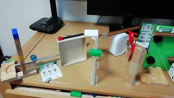 自作ピタゴラ装置No.210　潜在ドミノ/Latent Domino【Self-made PythagoraSwitch】