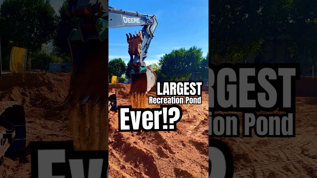 Is this the LARGEST Recreation Pond, EVER!@AtlantisWaterGardens@TEAMAquascape