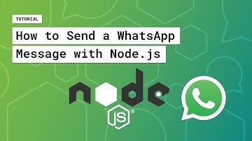 How to Send a WhatsApp Message with Node.js