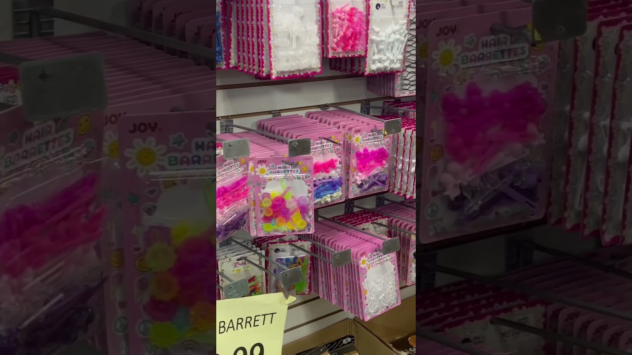 I like getting hair bows at the beauty store for my daughter