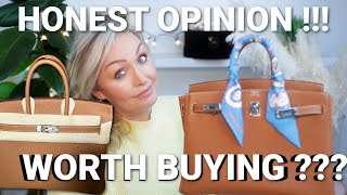 HERMÈS BIRKIN 25 REVIEW 🍊 *Is it worth the money? My honest thoughts* +  Modshots + What Fits 