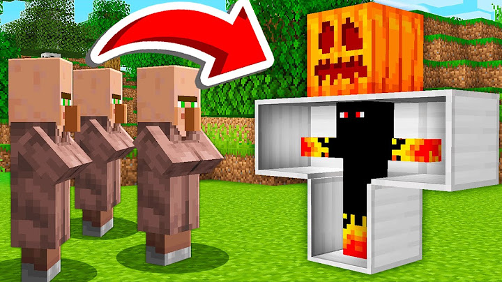 Me Escondi Dentro do Iron Golem Para Enganar Villagers