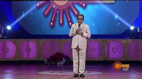 Brahmanandam Garu Funny performance on Brahmanandotsavam stage