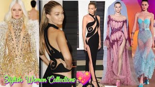 Beautiful Woman Evening dress designs//And Stylish Modern Dresses 💖😍