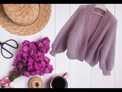 Đan áo Cardigan Hàn Quốc - Phần 1 (Knitting Korean Cardigan)