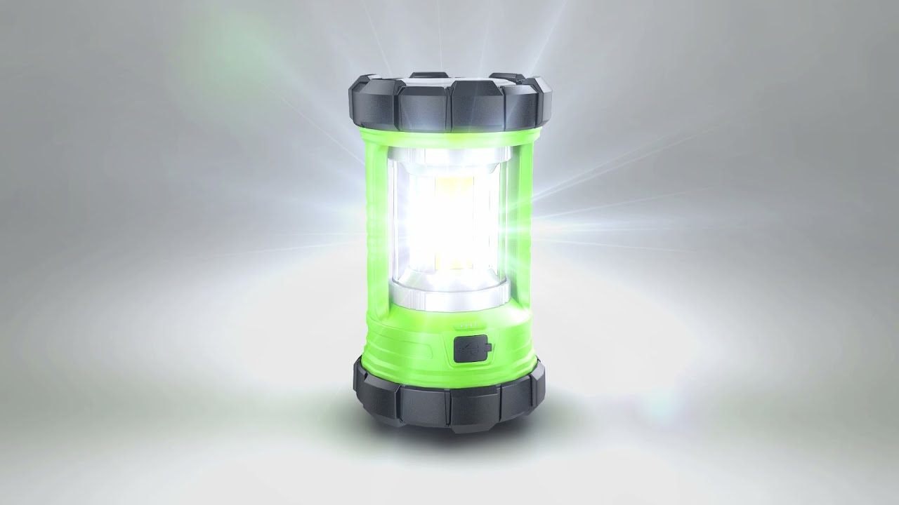 LifeGear Stormproof AR-Tech Floating Flashlight + Lantern