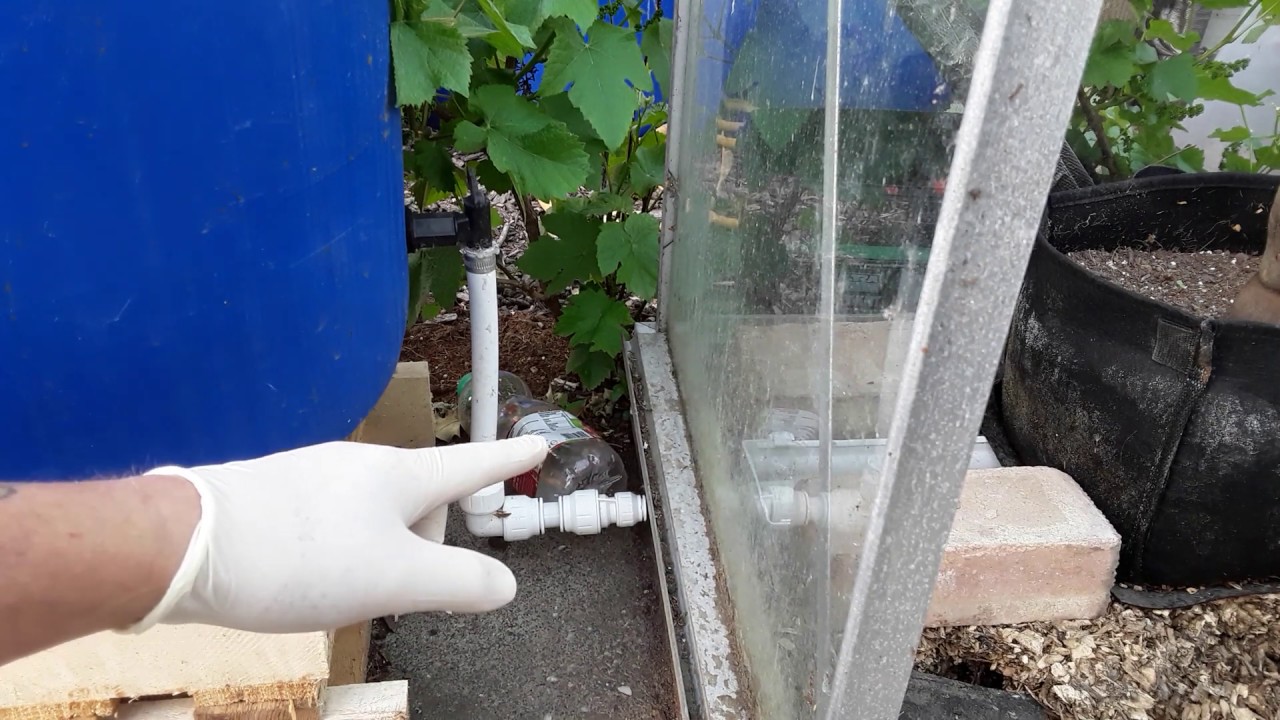 How To Build A Rain Water Guttering Wick System at Little Cost #shedwars  #SunflowerChallenge2020 