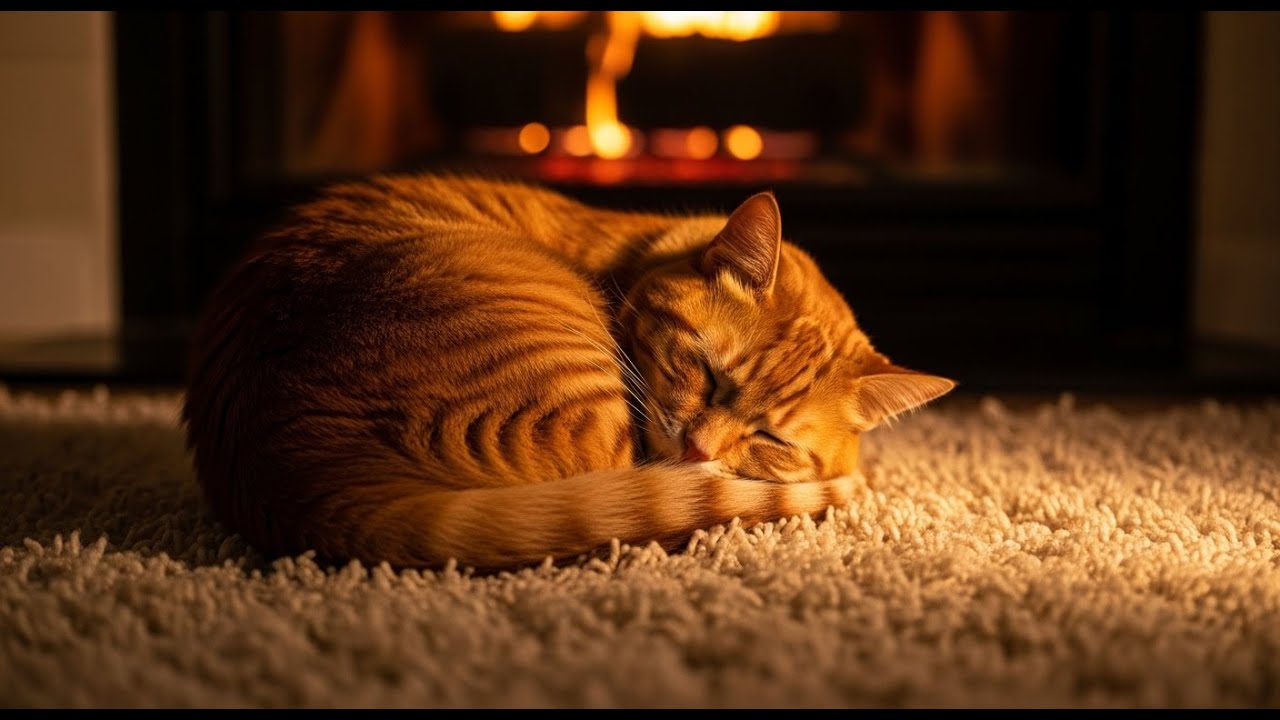 Therapeutic Cat Sleep Music 🐾 Relax Your Cat Naturally | 24/7 Live Stream Style