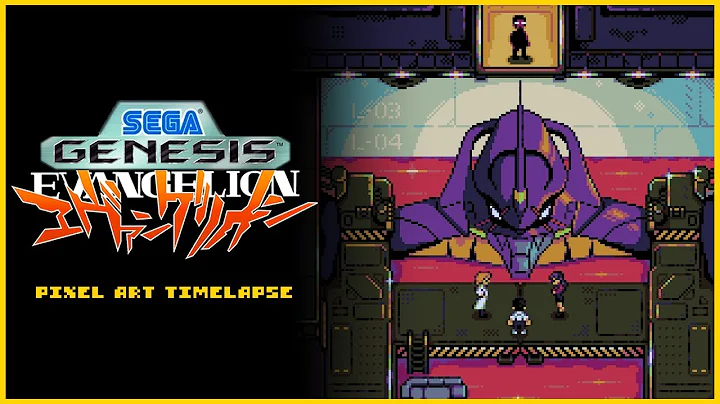 Evangelion RPG Mock-Up | Pixel Art Timelapse