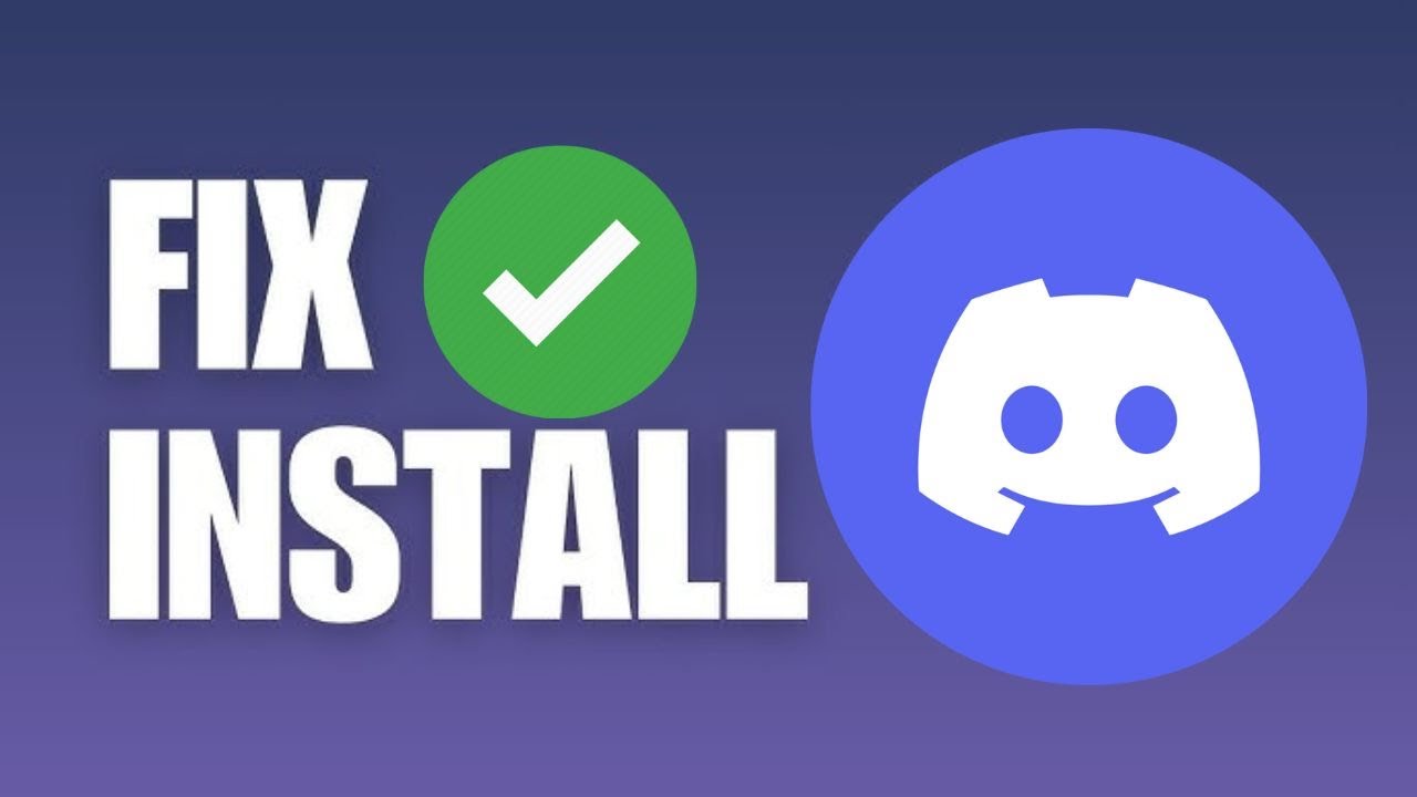 How To Fix Discord Installation Has Failed Error - YouTube