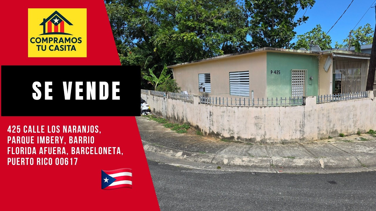 Visitamos una casita en la Comunidad de Los Naranjos, Barrio Florida Afuera, Barceloneta, P.R
