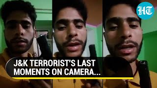 'Indian Army Cornered Me': J\&K Terrorist Releases Video Moments Before His Encounter in Kulgam