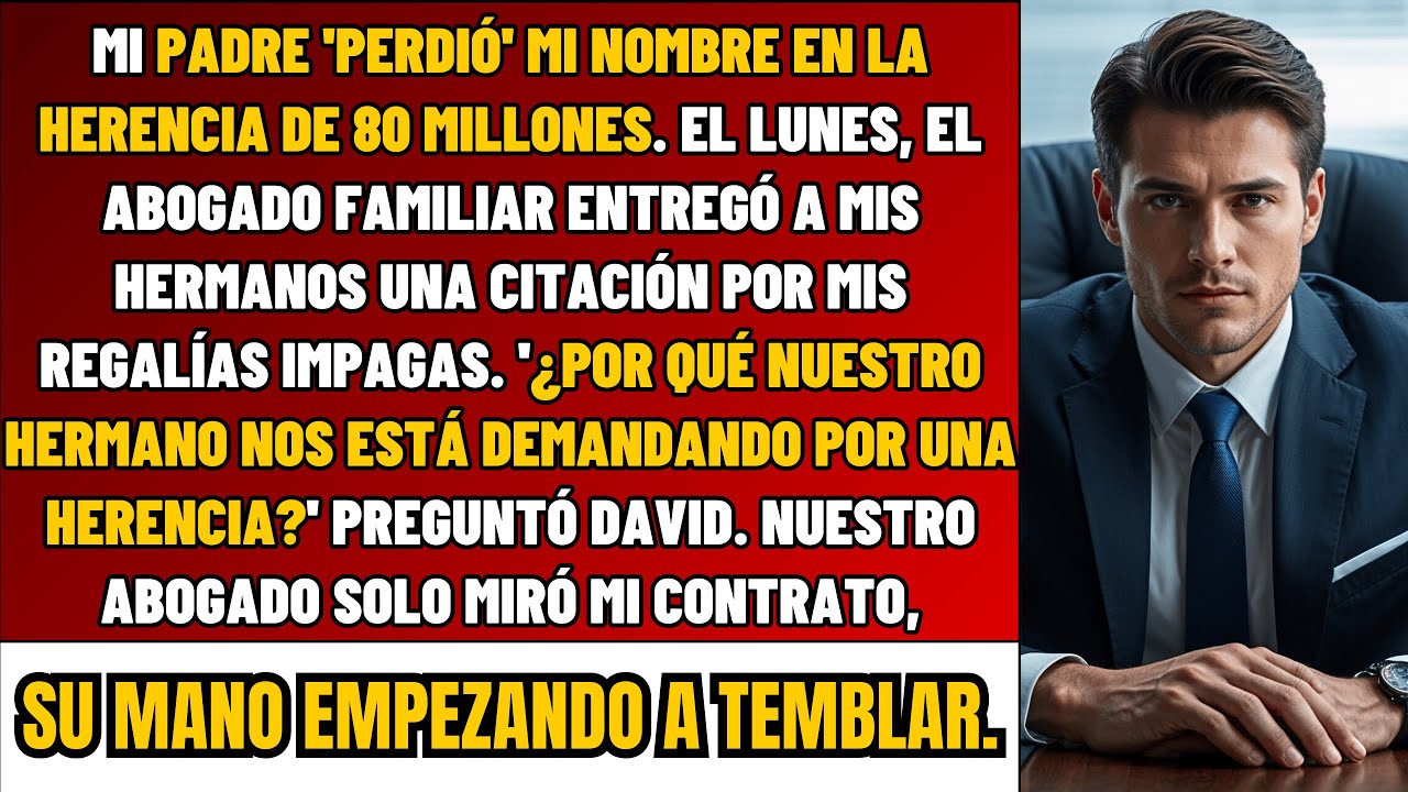 Mi Padre «Perdió» Mi Nombre En División De Herencia—Activé La Cláusula Secreta De ROYALTIES De U$80M