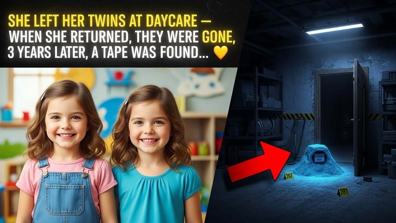 She Left Her Twins at Daycare  When She Returned, They Were Gone. 3 Years Later, A Tape Was Found😱📼