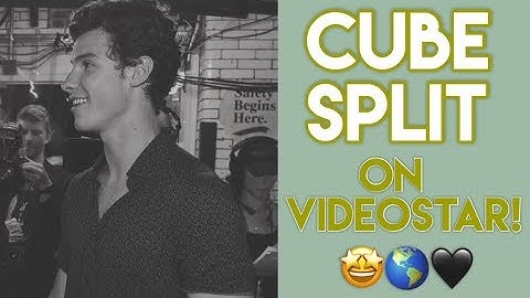 cube split on videostar!