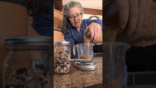 This bread is a complete protein! (and inspired by Carrie Underwood)
Bread recipe⤵️
Even one of the biggest names in music, @carrieunderwood finds time to make gorgeous Ezekiel Bread… btw Carrie–this is for YOU… having your grains all ready in a blend cuts your prep time in half. It’s a game changer.
👉Leave a comment and I’ll DM you my favorite sandwich bread recipe too.
🌾Ezekiel Grains:
Combine in a half-gallon jar:
975 grams hard red
275 grams spelt
95 grams barley
75 grams millet
🌾Ezekiel Bean Variety:
Combine in a quart jar roughly 700 grams of whatever beans you have on hand (I use kidney, great northern, and pinto).
🌾Ezekiel Lentil Variety:
Combine in a quart jar roughly 530 grams of whatever lentil varieties you have on hand (I like brown, green, and french green lentils).
To make one loaf of Ezekiel bread, weigh out and mill:
285 grams of Ezekiel grains
26 grams of bean variety
19 grams of lentil variety
Ezekiel Bread Recipe
INGREDIENTS
1 ⅓ cups hot water
1 teaspoon salt
2 ½ tablespoon oil
⅓ cup honey
2 ½ cups Ezekiel flour (see above)
1 tablespoon yeast
DIRECTIONS
In the bowl of your stand mixer, mix water, salt, oil, and honey. Add about 2 cups of Ezekiel flour and mix well. Sprinkle yeast over your batter while you continue mixing. Add the rest of your flour and continue mixing the thick batter another 5 or 6 minutes.
Prepare a bread pan by coating the inside in butter, oil, or your healthy fat of choice. Spoon batter into pan, cover, and let rise in a draft-free location for about 30 minutes.
When the batter is almost to the top of the pan, bake at 350 for about 40 minutes or until it’s a golden color and a thermometer inserted in the middle reads 190-200.
This is just one of more than 85 nutrient-rich fresh flour recipes in my new cookbook, in print Fall 2026 🎉
👉Leave a comment and I’ll DM you my favorite sandwich bread recipe too.
👉And be sure to follow too for more fresh flour tips & recipes.
Find my sandwich bread recipe here: https://soulyrested.com/the-best-sandwich-bread-with-fresh-milled-flour/ This bread is a complete protein! (and inspired by Carrie Underwood)