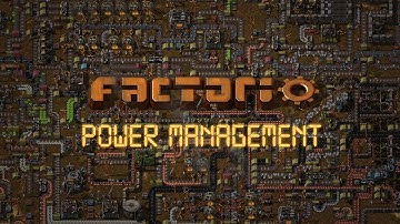 Factorio : Power management