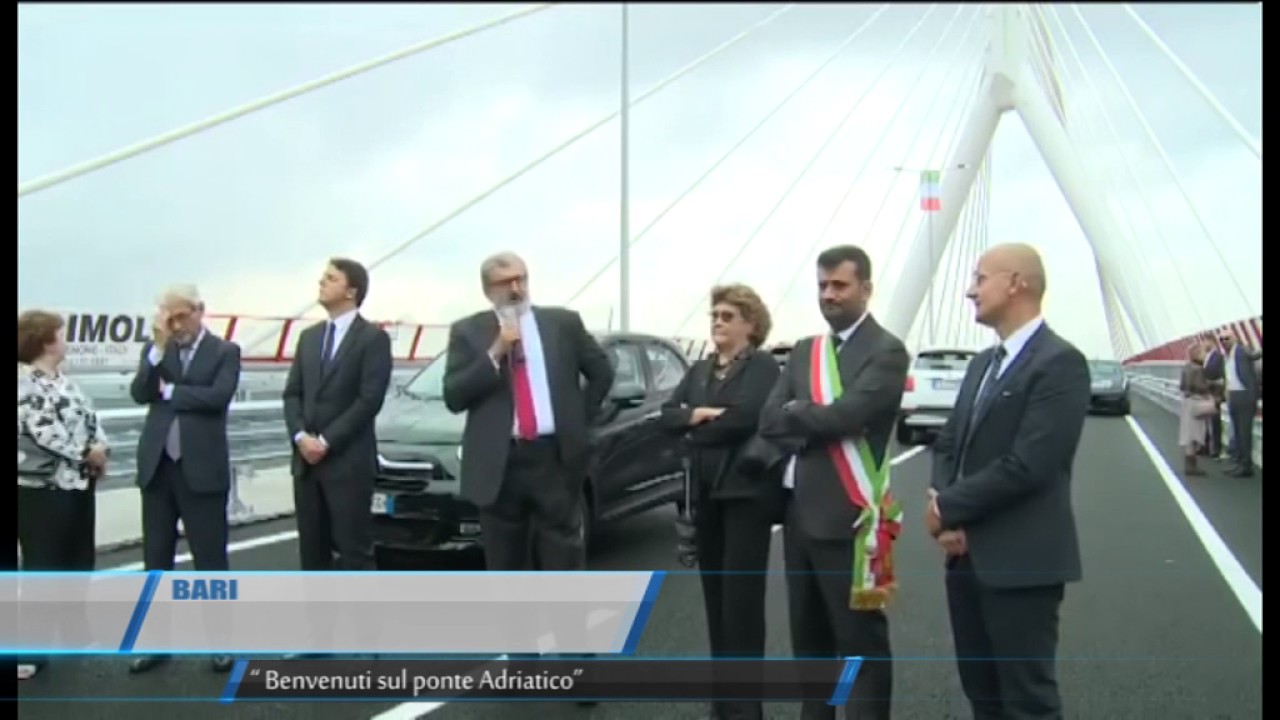 BARI BENVENUTI SUL PONTE ADRIATICO   TELEREGIONE 31 12 2016