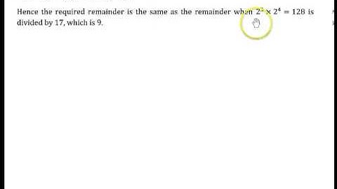 Finding Remainders using the Binomial Theorem - Free IIT JEE Online Coaching Video