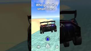 which car go small island ☠️😱car simulator 2