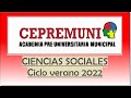 Semana 05 Ciclo Verano 2022 CEPREMUNI AULA 1