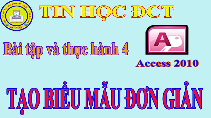 Bài tập thực hành số 4 tin học 12 năm 2024