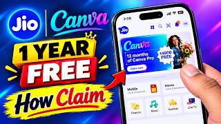 Canva AI FREE 🤩 12th Months of Canva PRO lite for FREE | How to Claim Canva PRO for Jio users screenshot 5