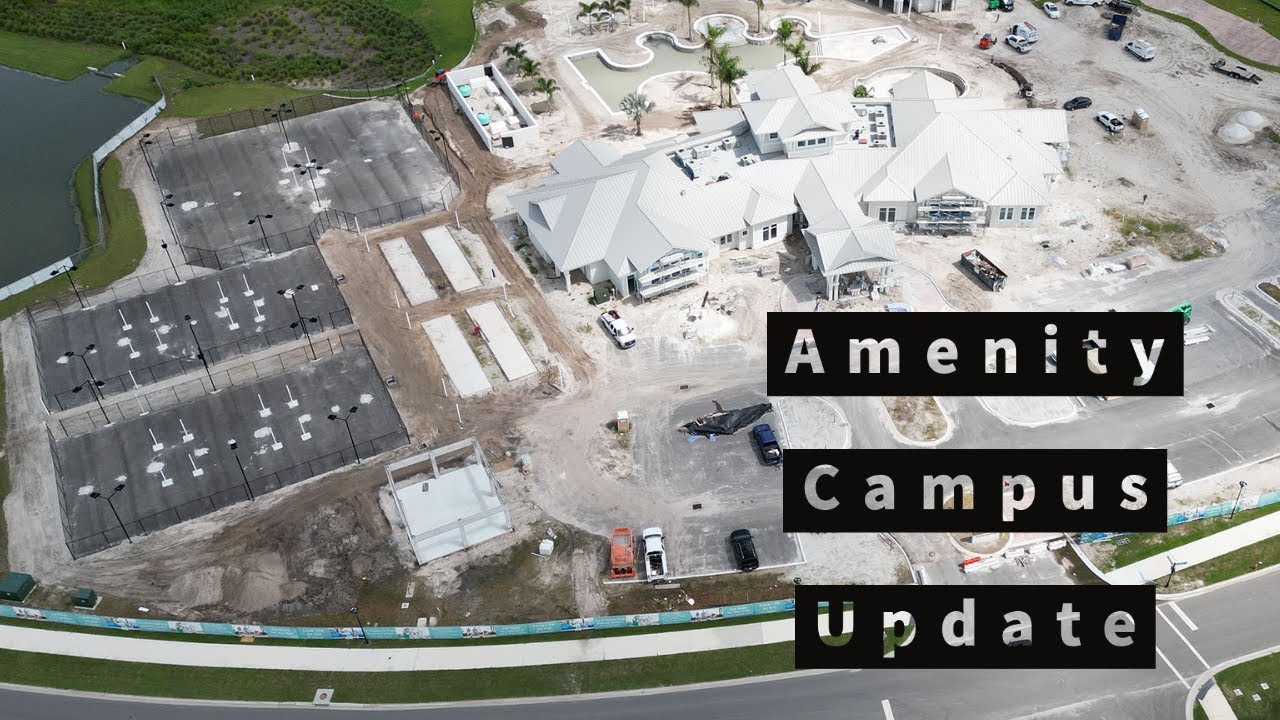 Del b BayView Amenity Campus Update (4k Drone Video) Trenton