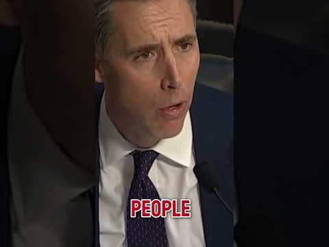 Sen. Josh Hawley Questions ExBiden Advisor(Jackson.Jr) #_shorts #senate #shorts_videos #USA