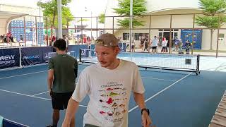PPA HCMC| Men singles 3.5+ Kwok Cheong vs Sarsarith Yi