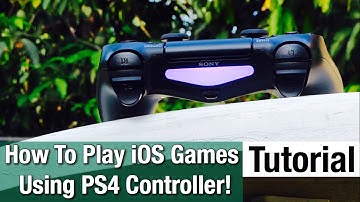 How To Play iPhone Games Using PS4 Controller On iOS 10.2! - Even Connect PS3 Controller To iPad!